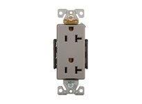 Cooper Eaton 6362GY Receptacle Deco Dup20A125V2P3W | YarinInd
