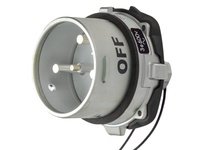 Meltric 69-98143-262 DSN150 INLET METAL SIZE 5 TYPE 4X IP 69 3P+G 150 A 600 VAC 60 Hz +2 AUX