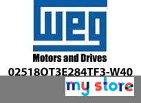 WEG 02518OT3E284TF3-W40 MOTOR 25HP 4P 284/6T WFA2