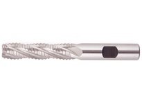 DRILLCO 714A164F 1"x1" Multi-Flute Roughing End Mills Cobalt Bright Regular Length Single End