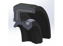 Dichtomatik 73X96X9VTF-BX OIL SEAL