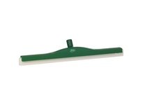 Vikan 77642 Squeegee Swivel Neck Floor 24" PP/RB Green