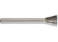 DRILLCO 7N116ESC SN-1E Carbide Burs Inverted Cone with End Cut Single Cut