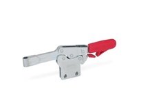 820.4-355-PL JW WincoSteel zinc plated 10.63 inch long 4.02 inch high Horizontal Toggle Clamp with M10 thread size, 2.36 inch lo