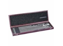 Starrett 823CZ Tubular Inside Micrometer Set with Case, 4-24" Range, .001"Tubular Inside Micrometer Set with Case, 4-24" Range, 