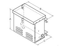 Dongan 84-1000-3PTT 10KVA Three Phase Auto Testing Transformer | High Voltage Options
