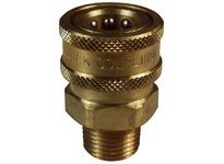 Dixon 8VM8-B-E V-Series Unvalved Male Coupler | High-Quality Industrial Supplies