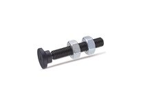 903-40-M8-45-ST JW WincoSpindle Assembly comprises of a steel black oxide 1.77 inch long, M8 thread size screw, a plastic 1.57 i