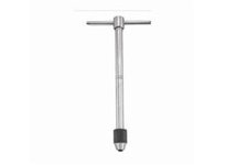 Starrett 93D T-Handle Tap Wrench, 1/16-3/16" (1.6-4.7mm) Capacity Tap Size, 6" (150mm) Body Length, 1/16-5/32" (1.6-4mm) Square 