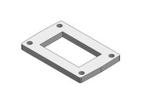 Hub City 0259-00082 HERA Cast Iron Helical-Hypoid Reducer, Cast Iron, Reducer Size HERA45HERA Cast Iron Helical-Hypoid Reducer, 