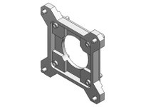 Hub City 0259-00088 HERA Cast Iron Helical-Hypoid Reducer, Cast Iron, Reducer Size HERA45HERA Cast Iron Helical-Hypoid Reducer, 