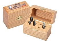 United Abrasives SAIT 99046 Carbide Bur Wooden Display Case | Holds 8 Burs