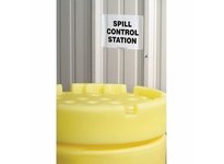 SpillTech A-SIGN Spill Control Station Sign