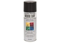 Krylon A04402007 A04402000 Industrial Work Day Enamel Paint Gloss Black Krylon 10 oz. -12