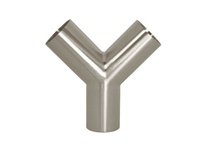 Dixon B28W-R600P 6" BW TRUE WYE P316L