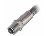 Mako BHFS-12C-12NM 3/4" Hose X 3/4" Male NPT - 316 Stainless Braided Fitting