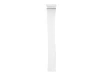 RAB BLED24NW/480/D10 Bollard Square 42" 24W 480V Dim LED Neutral White