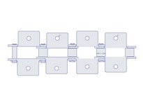 HKK DC050RK1EV HKK C2050R W/K-1 EVERY (price per foot, sold in boxes of 10 feet)C2050 Riveted, With K-1 Every Pitch