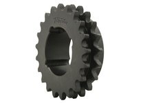 D12CTB45 (2517) Metric Double Roller Chain Sprocket Taper Bushed