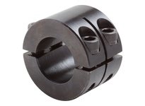 Climax Metal D2C-025 1/4" ID 2PC DOUBLE WIDE Clamp Collar STL BO