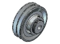 Dodge D8400X1-1/8 VARIABLE PITCH SHEAVE GROVES: 2 D8400X1-1/8