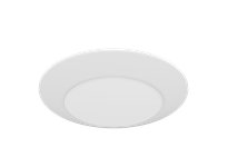 RAB DSK34-6R16.5930120WS FLUSH MOUNT DOWNLIGHTS 1200 LUMENS DSK34 6 INCH ROUND 16.5W 90CRI 3000K 120V WHITE SMOOTH