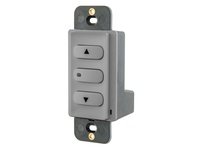 Hubbell Wiring DSL010GY LV LATCHING 0-10V DIMMING SWITCH GY