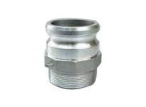 Jason Industrial F300P, 3" Size Part F Male Adapter x Male Thread Cam and Groove Coupling