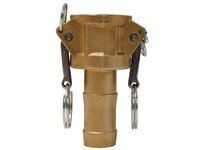 Dixon G100-C-BR Global Cam & Groove Type C Coupler | YarinInd