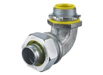 Hubbell Wiring H40091 90 DEG MALE L/T CONN 4 STEEL INS