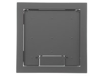 Hubbell Wiring HBLTCGNTCF ACCESS F-BOX COVER GY CABLE CUT-OUTS