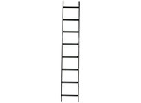 Hubbell Wiring HLS0624B CABLEMGT LAD-RCK 6'LX24"W BK | YarinInd