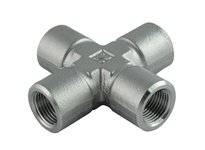 Superlok IFC-16N Female Cross 1"F NPT - Cross - 316 Stainless Steel
