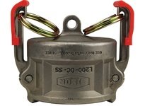 Dixon L150-DC-SS Vent-Lock® Safety Cam & Groove Type DC Dust Cap