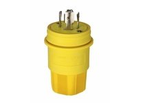 Cooper Eaton L1830PW Plug WT 30A 120/208V 3PH 3P4W H/L Yellow