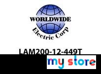 WWE LAM200-12-449T LAM 200 HP 1200 RPM 3 PH 60 Hz 208-230/460V | Industrial Motor