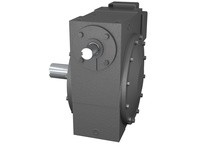 Hub City 0270-02518 60:1 Ratio, Cast Iron Single-Reduction Worm Reducer, 1.875" Input Diameter, 3.000" Output Diameter, Shaft In