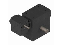 Hub City 0270-02587 100:1 Ratio, Cast Iron Double-Reduction Worm Reducer, 0.875" Input Diameter, 2.500" Output Diameter, Shaft I