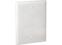 Orbit OPJ13-I JUMBO 1-G WALL PLATE - BLANK IVORY