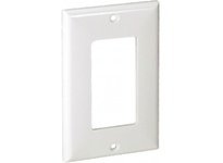 Orbit OPM26-W MIDI 1-G WALL PLATE - GFCI/DECOR WHITE