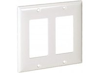 Orbit OPM262-I MIDI 2-G WALL PLATE - GFCI/DECOR IVORY