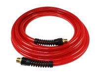 Coilhose PFE50254TR Flexeel Hose 5/16" ID x 25' Transparent Red | Durable & Lightweight