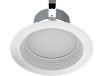 RAB R4R8930120WB DL RES 4" Round 8W 700LM E26 92CRI 3000K 120V Baffle