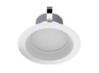 RAB R4R8950120WB RETROFIT DOWNLIGHTS 715 LUMENS RETROFIT DOWNLIGHT 8W 4 INCHES ROUND 90CRI 5000K 120V WHITE BAFFLE