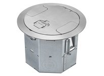 Hubbell Wiring RAFB4ALU ROUND AFB 4-G 6.5IN DEEP ALUM COVER | Industrial Supplies