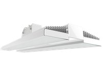 RAB RAIL400/MVS/E HIBAY 54007 LUMENS RAIL 400W 5000K LED 120V-277V MVS BATTERY BACKUP WHITE/ALUMINUM