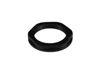 Remke RLM25-BK Locknut Nylon M25 Thread Black | Industrial Supplies