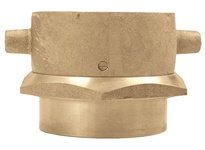 Dixon SF150S Open Snoot Brass Female Swivel Adapter - Pin Lug
