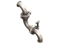 Dixon SJSS400ECC170 SJSS 316L SWIVEL 4" EPDM STYLE 70 W/ CLAMP ENDS