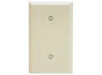 Hubbell Wiring SP14AL ALMOND PAINTED STEEL 1 GANG BLANK